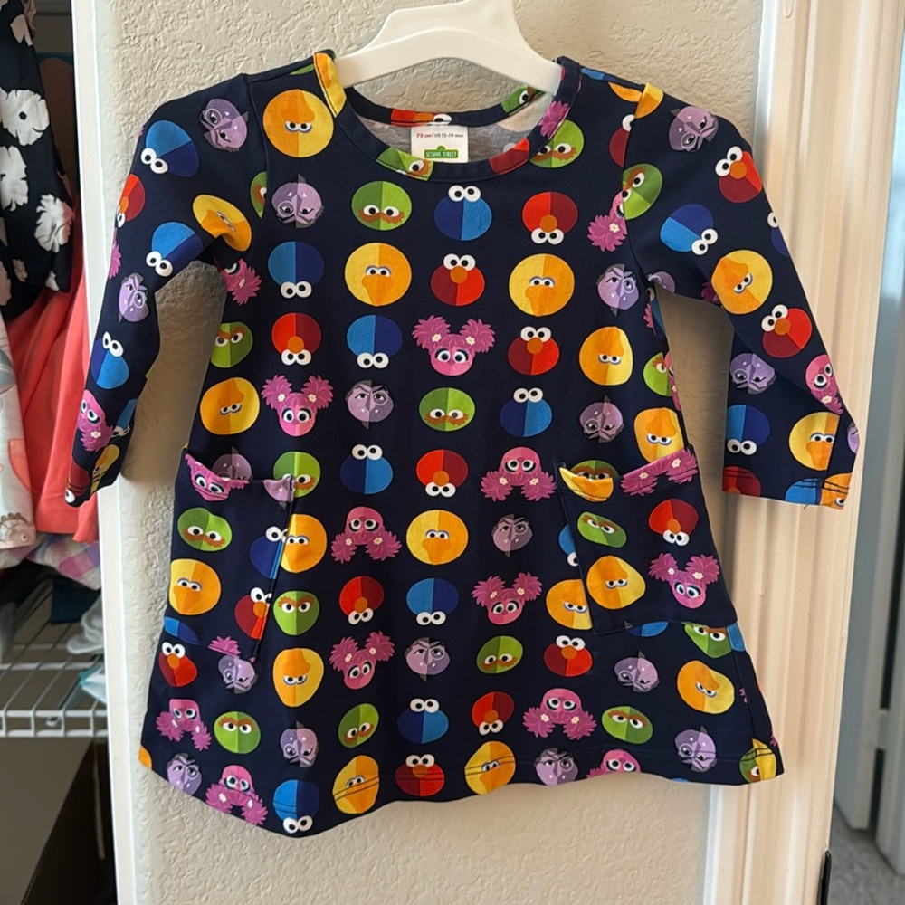Hanna Andersson Sesame Street Dress